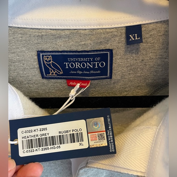 OVO X UOFT RUGBY SHIRT - Picture 2 of 6